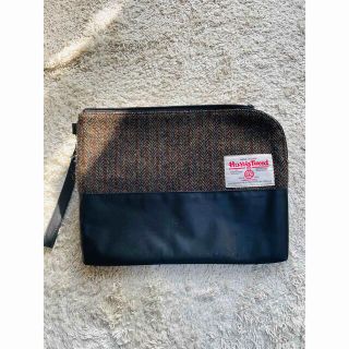 ハリスツイード(Harris Tweed)のハリスツイード　クラッチバック(セカンドバッグ/クラッチバッグ)