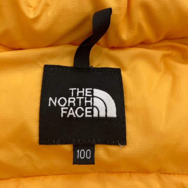 THE NORTH FACE(ザノースフェイス)のTHE NORTH FACE ダウンジャケット　100サイズ キッズ/ベビー/マタニティのキッズ服男の子用(90cm~)(ジャケット/上着)の商品写真