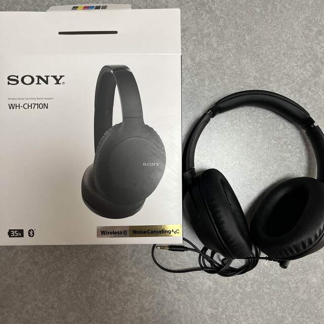 Sony WH-CH710N  ヘッドホン　美品 スマホ/家電/カメラのオーディオ機器(ヘッドフォン/イヤフォン)の商品写真