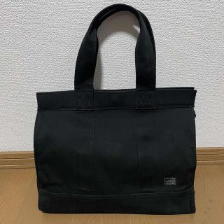 ポーター(PORTER)の美品 PORTER ポーター サニーバック トートバッグ サニーL ブラック 黒(トートバッグ)