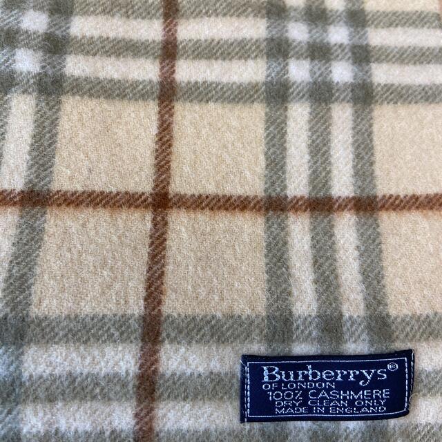 BURBERRY(バーバリー)のバーバリーカシミヤマフラー レディースのファッション小物(マフラー/ショール)の商品写真