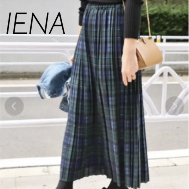 IENA 【O’neil of Dublin】CHECK マキシキルトスカート