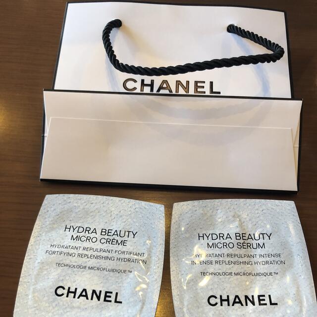 CHANEL(シャネル)のシャネル　美容液サンプル　紙袋つき コスメ/美容のキット/セット(サンプル/トライアルキット)の商品写真