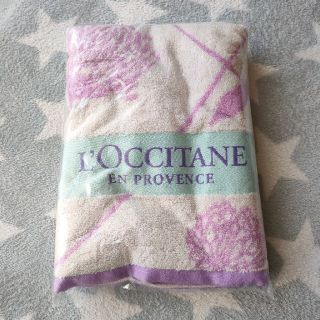 ロクシタン(L'OCCITANE)の【ロクシタン】エルバブランシュ　バスタオル(ノベルティグッズ)