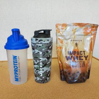 マイプロテイン(MYPROTEIN)のマイプロテイン　プロテインシェーカー（2個）　プロテイン（黒糖味　250g）(プロテイン)