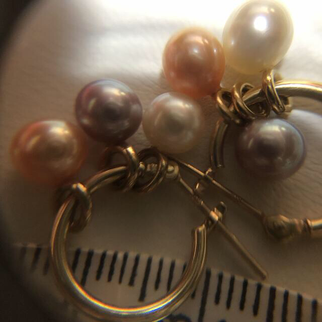 タサキのマ TASAKI パール付 フープピアスの通販 by harurah|タサキ