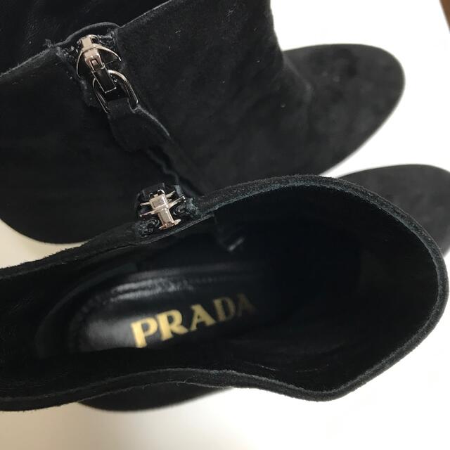 PRADA(プラダ)のpapanda☆様専用プラダショートブーツ 351/2 レディースの靴/シューズ(ブーツ)の商品写真