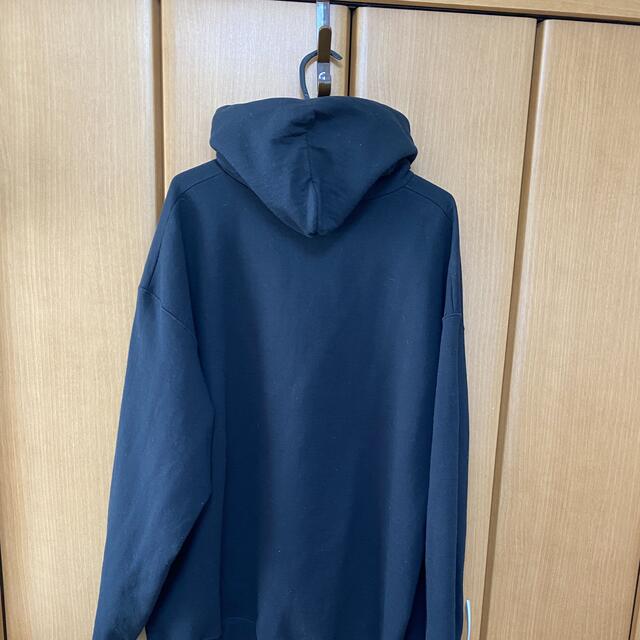 Champion(チャンピオン)のChampion 黒 パーカー オーバーサイズ 3xl メンズのトップス(パーカー)の商品写真