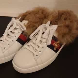 グッチ スニーカー(レディース)(ファー)の通販 12点 | Gucciの