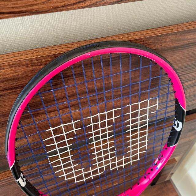 wilson(ウィルソン)のジュニア用テニスラケット Wilson BURN PINK 25 スポーツ/アウトドアのテニス(ラケット)の商品写真