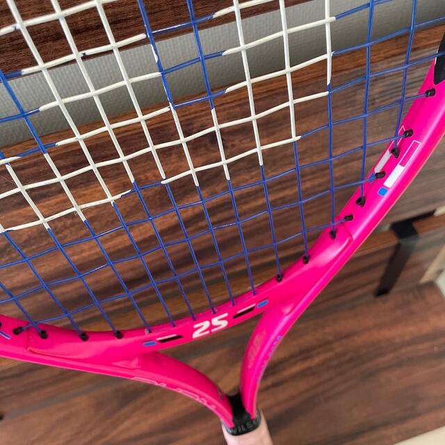 wilson(ウィルソン)のジュニア用テニスラケット Wilson BURN PINK 25 スポーツ/アウトドアのテニス(ラケット)の商品写真