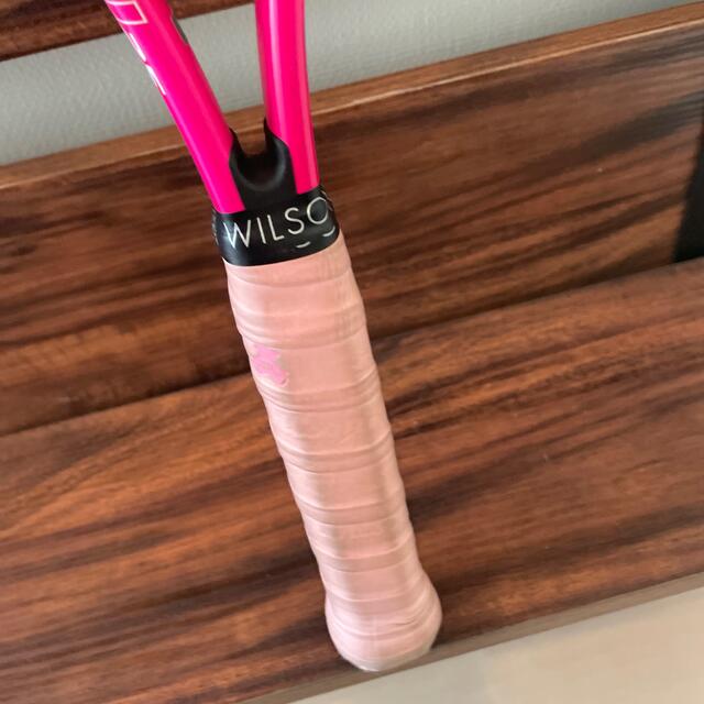 wilson(ウィルソン)のジュニア用テニスラケット Wilson BURN PINK 25 スポーツ/アウトドアのテニス(ラケット)の商品写真