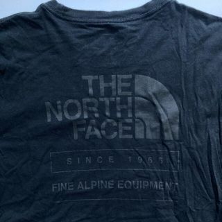 ザノースフェイス(THE NORTH FACE)のノースフェイス　日本未発売　ロンT Lサイズ　ブラック(Tシャツ/カットソー(七分/長袖))