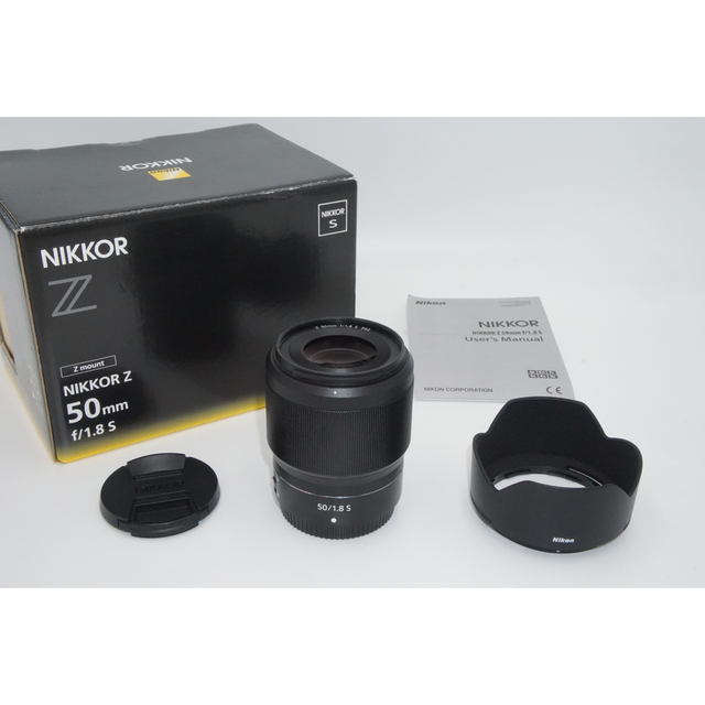 極上品  元箱　Nikonニコン NIKKOR Z 50mm F1.8 S