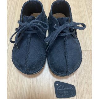 クラークス(Clarks)のクラークス　キッズ　デザートトレック　ブラック(ブーツ)