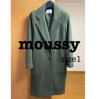 マウジー(moussy)の@moussy コート　size 1(チェスターコート)