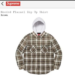 シュプリーム(Supreme)のSupreme Hooded Flannel Zip Up Shirt   (パーカー)