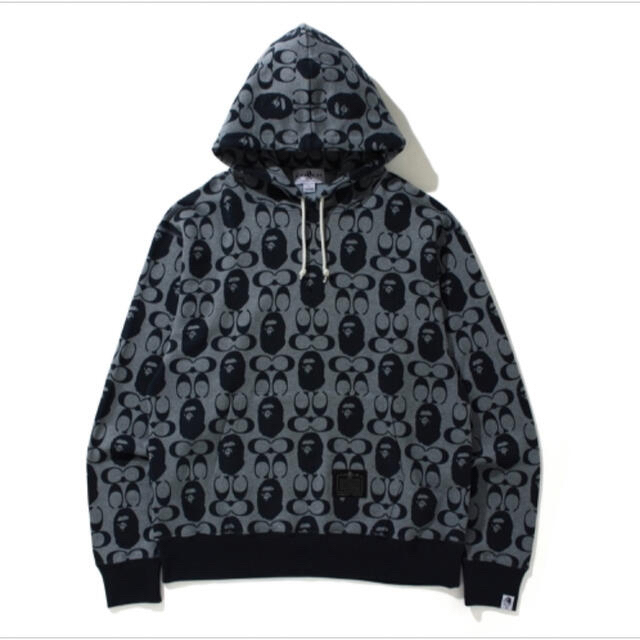 BAPE(R) X COACH プルオーバーフーディー　L size