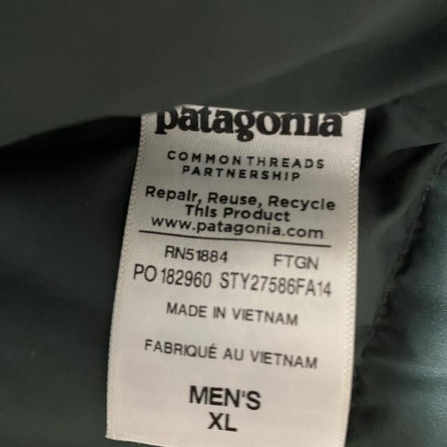 patagonia(パタゴニア)のPatagonia ダウン　ベスト　ビッグサイズ　アウトドア　キャンプ メンズのジャケット/アウター(ダウンベスト)の商品写真
