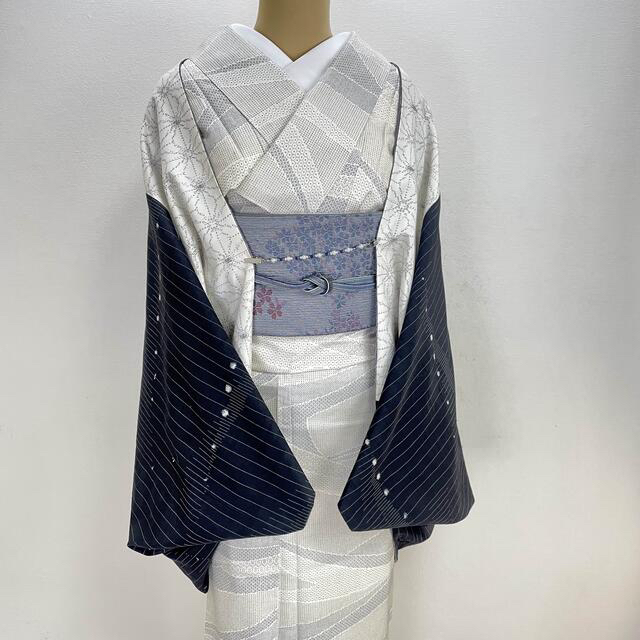 山茶花 【モモンガコート】着物 リバーシブル マーガレット k52