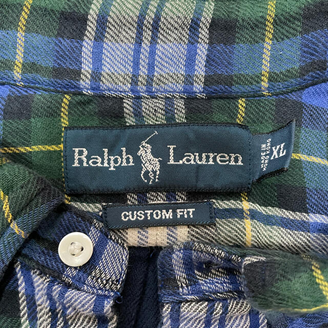 POLO RALPH LAUREN(ポロラルフローレン)のポロラルフローレン POLO Ralph Lauren ネルシャツ メンズのトップス(シャツ)の商品写真