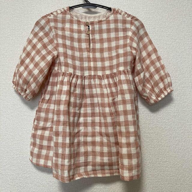 ZARA(ザラ)のZARA ワンピース　2-3y キッズ/ベビー/マタニティのキッズ服女の子用(90cm~)(ワンピース)の商品写真