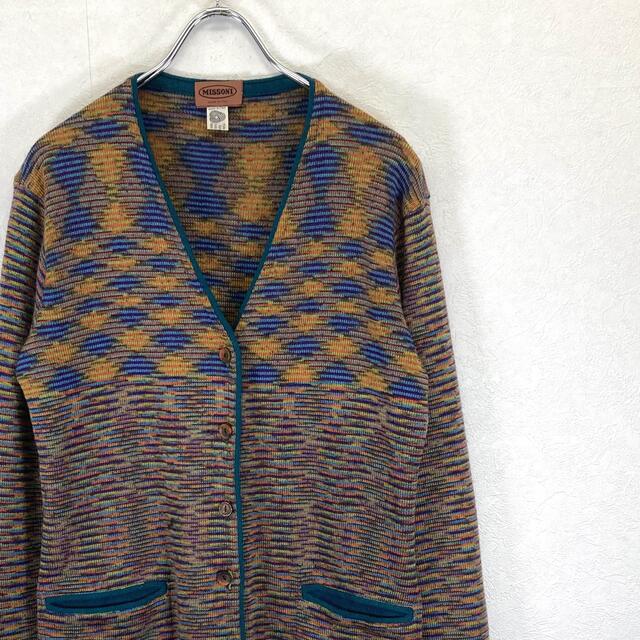 A15  MISSONI  カーディガン　イタリア製　ロング