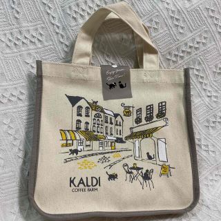 カルディ(KALDI)のカルディ　紅茶バッグ(トートバッグ)