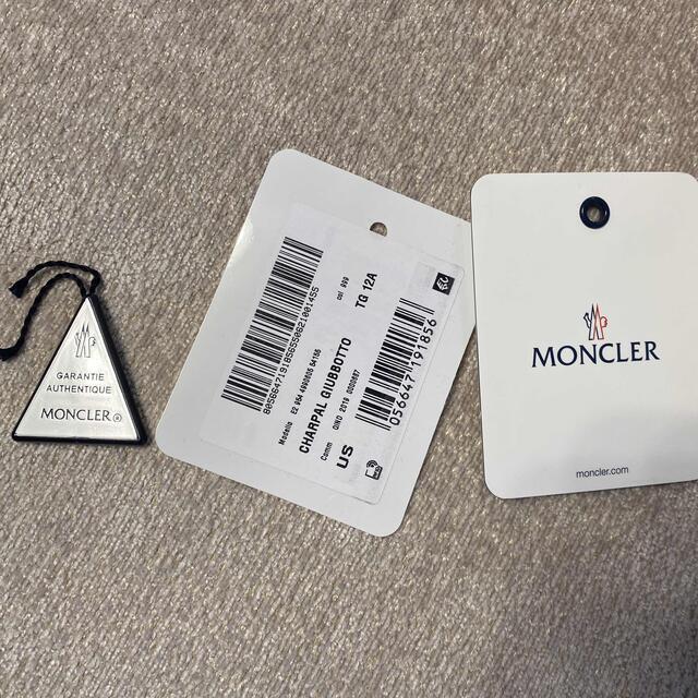 MONCLER(モンクレール)の専用モンクレール moncler charpal 美品12サイズ　ブラック レディースのジャケット/アウター(ダウンコート)の商品写真