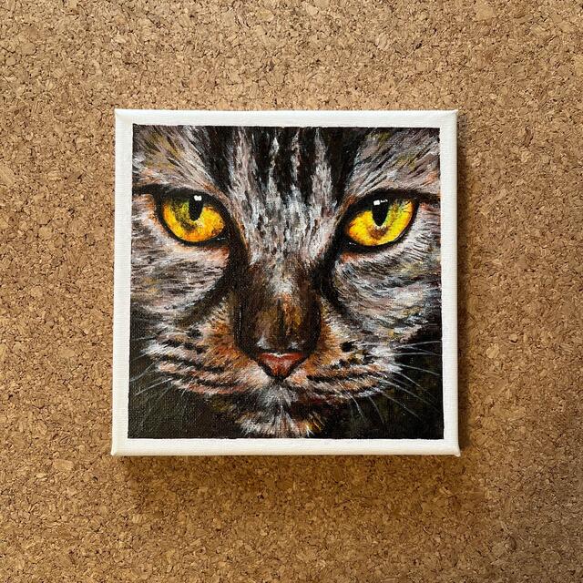 58%OFF!】 一点限り 絵画 タペストリー アクリル画 油絵 猫 アート 猫