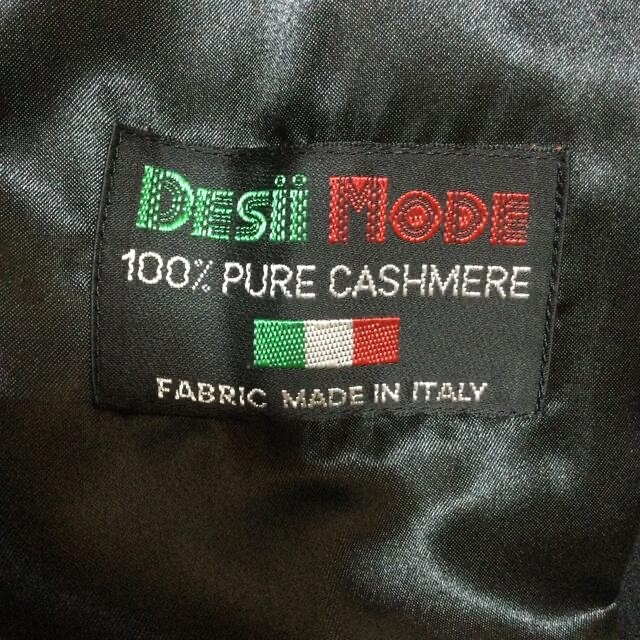 値下げ DESii MODE イタリア製　ピュアカシミヤ　１００% ロングコート