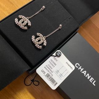 シャネル(CHANEL)のshouwa61様専用シルバー揺れるピアス(ピアス)