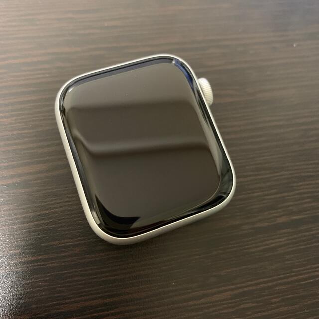 腕時計(デジタル)Apple Watch SE 44mm Silver Aluminum GPS