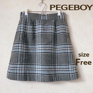 ページボーイ(PAGEBOY)のPAGEBOY ミニスカート チェックスカート 台形(ミニスカート)