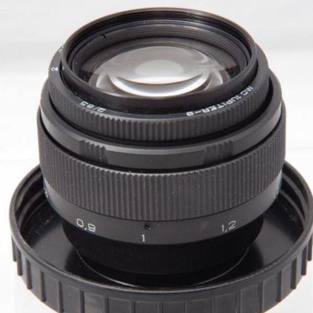 限定１個 送料無料 ケース付 ロシアレンズ ジュピター9 85mm F2 M42 7