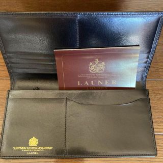 【美品 希少】LAUNER LONDON ロウナー 長財布 イギリスの通販