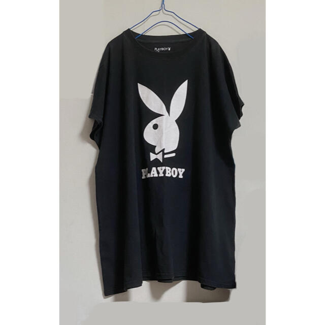 PLAYBOY(プレイボーイ)のPLAYBOY  BIG Tシャツ　ワンピース レディースのトップス(Tシャツ(半袖/袖なし))の商品写真