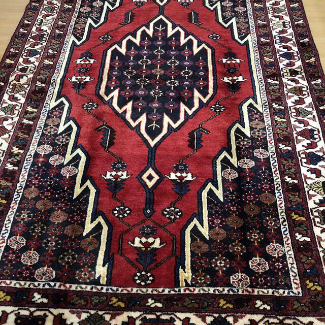 オールノット ペルシャギャッベ カシュクリ 117×107cm - 通販