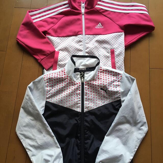 adidas(アディダス)のアディダス　120 キッズ/ベビー/マタニティのキッズ服女の子用(90cm~)(ジャケット/上着)の商品写真