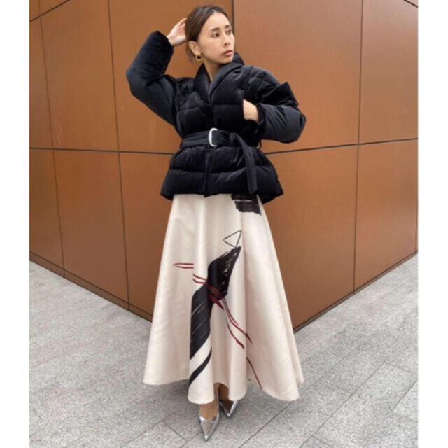 つくし様専用【ameri vintage】VELVET DOWN JACKET 【テレビで話題
