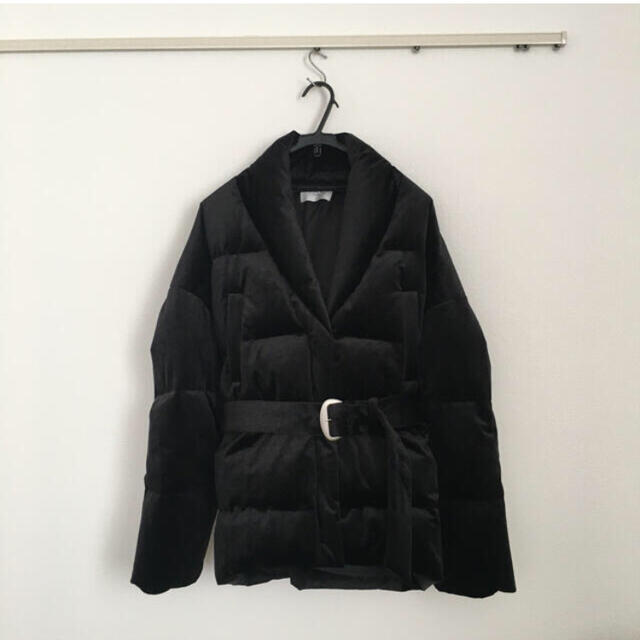 つくし様専用【ameri vintage】VELVET DOWN JACKET 【テレビで話題