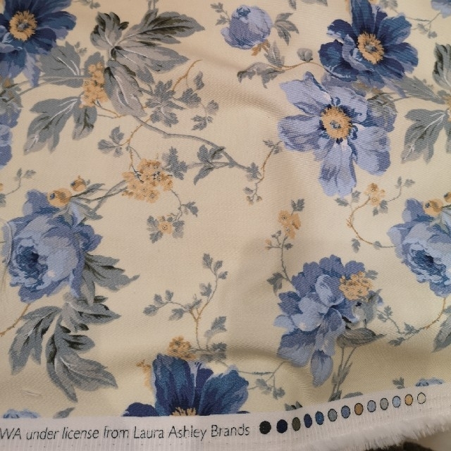 LAURA ASHLEY - ローラアシュレイ 生地 オックス ピオニ 110×50cm ...