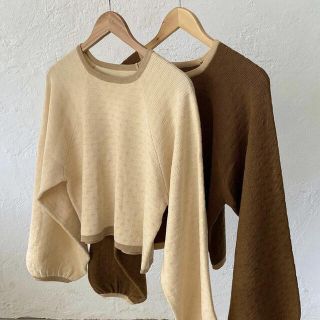 カスタネ(Kastane)のoriginal spring knit tops(ニット/セーター)