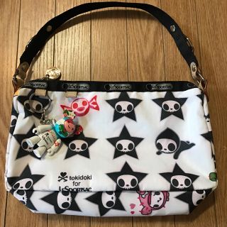 レスポートサック(LeSportsac)のtokidoki レスポートサック ハンドバッグ ポーチ 限定 美品(ポーチ)