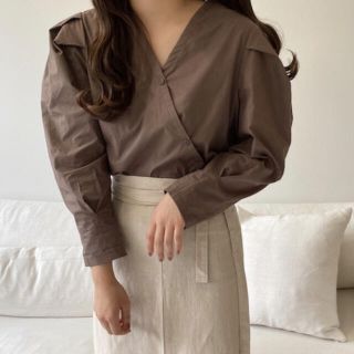 カスタネ(Kastane)のasymmentry blouse(シャツ/ブラウス(長袖/七分))