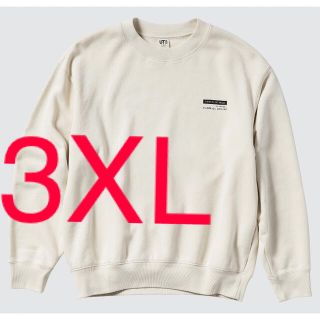 ユニクロ(UNIQLO)のユニクロ　ルーブル美術館　スウェット　ホワイト　ミロのヴィーナス　3XL(トレーナー/スウェット)