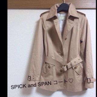 スピックアンドスパン(Spick & Span)のSPICKandSPANコート♡(トレンチコート)