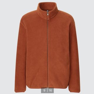 ユニクロ(UNIQLO)のUNIQLO   フリースフルジップジャケット　黒　M(その他)