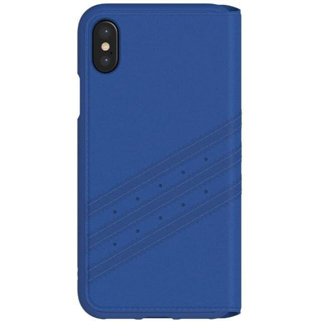 adidas(アディダス)のiPhone X adidas ブックケース 青★新品未使用★ スマホ/家電/カメラのスマホアクセサリー(iPhoneケース)の商品写真