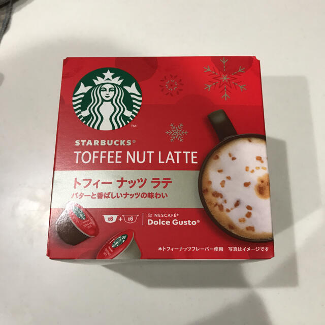 Starbucks Coffee スターバックス トフィーナッツラテ ドルチェグスト カプセル 6杯分の通販 by 空's shop｜スターバックス コーヒーならラクマ